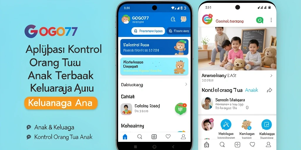 Antarmuka GOGO77 yang ramah pengguna untuk kontrol orang tua.