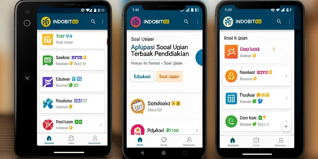 Tampilan antarmuka INDOBIT88 yang intuitif dan fungsional.