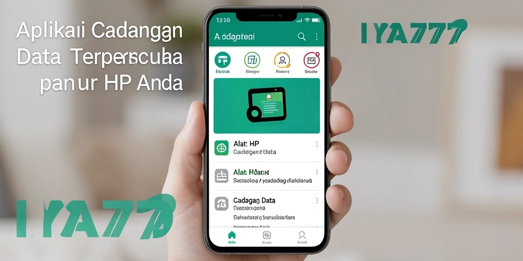 Tampilan antarmuka IYA777 yang sederhana dan fungsional.